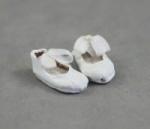 Tiny White Chritening Shoes